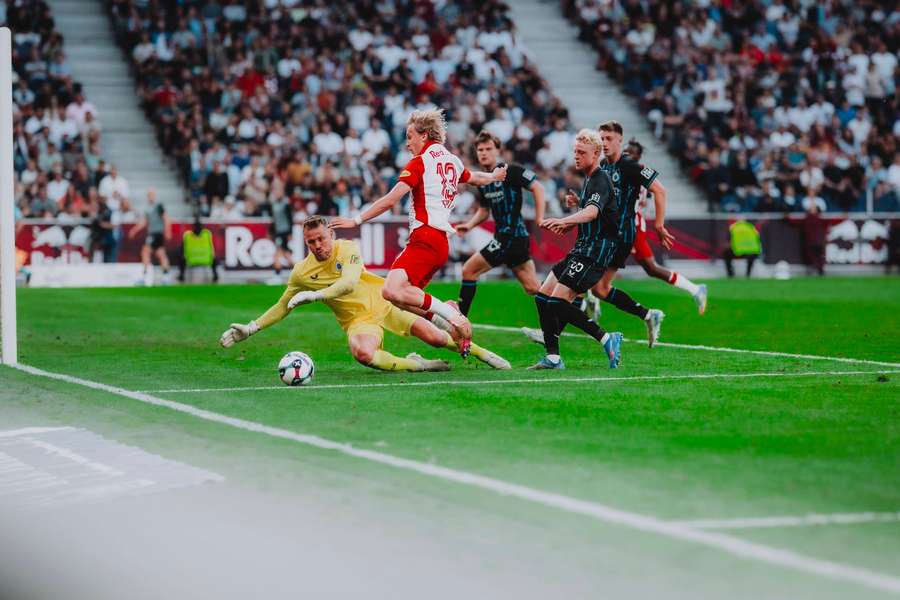RB Salzburg pokonał Brugge w pierwszym meczu kwalifikacji CL