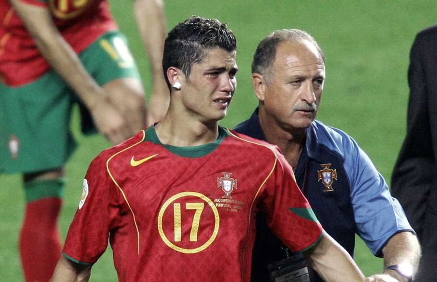 Euro-2004 foi a primeira grande competição de Ronaldo na Seleção