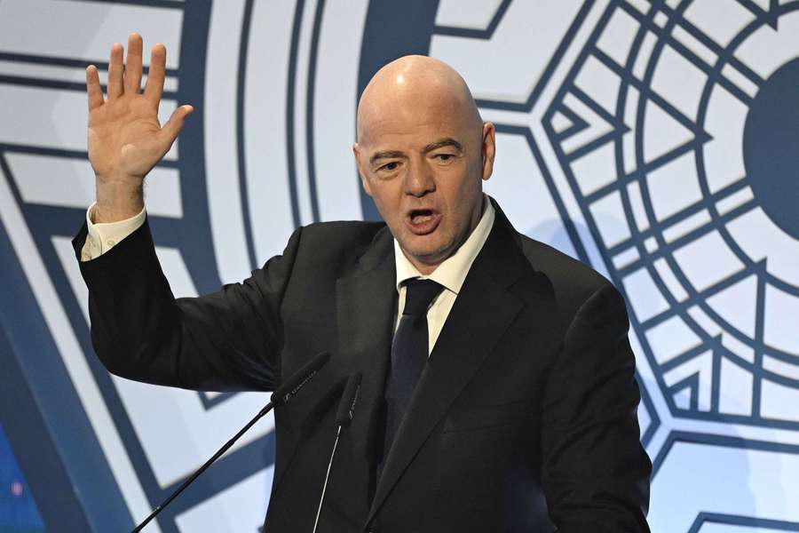 Gianni Infantino à Séoul fin-octobre.