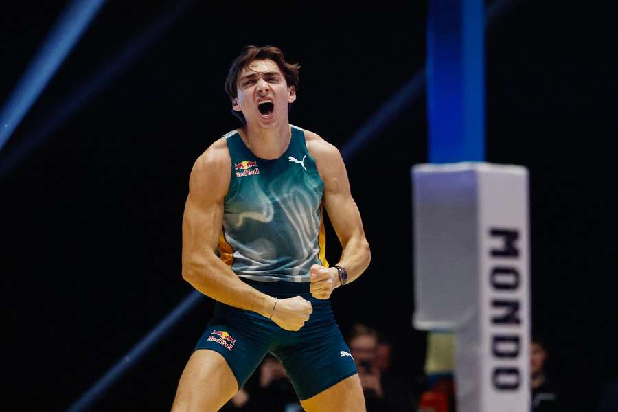 Duplantis has already broken his own world record this year (6.27m)