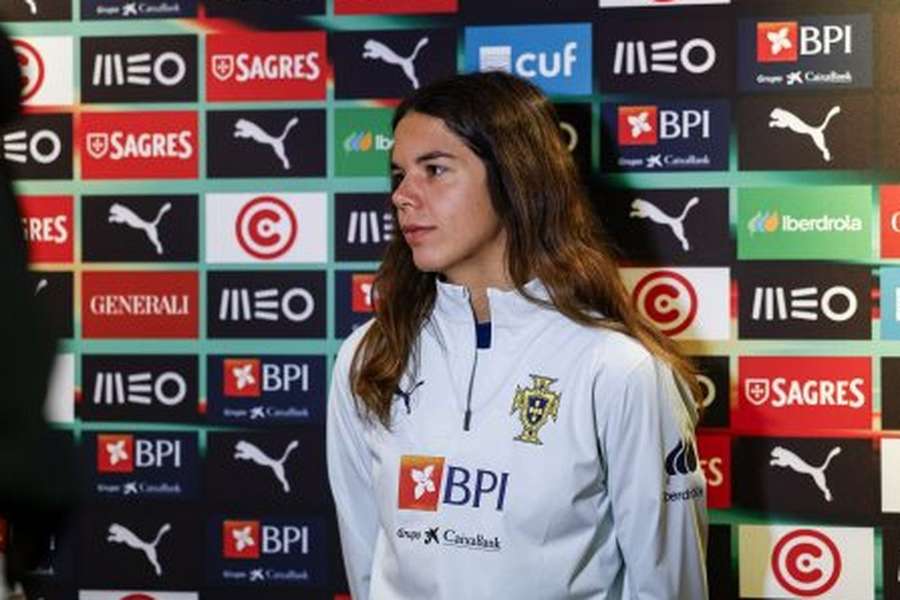 Andreia Jacinto ao serviço da Seleção