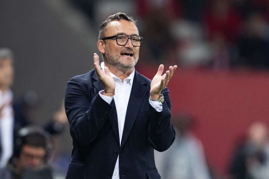 Franck Haise mercredi soir en Ligue Europa.