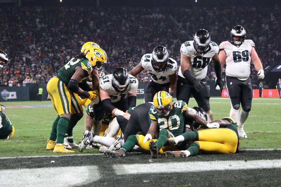 Eagles slår Packers i første NFL-kamp på brasiliansk jord