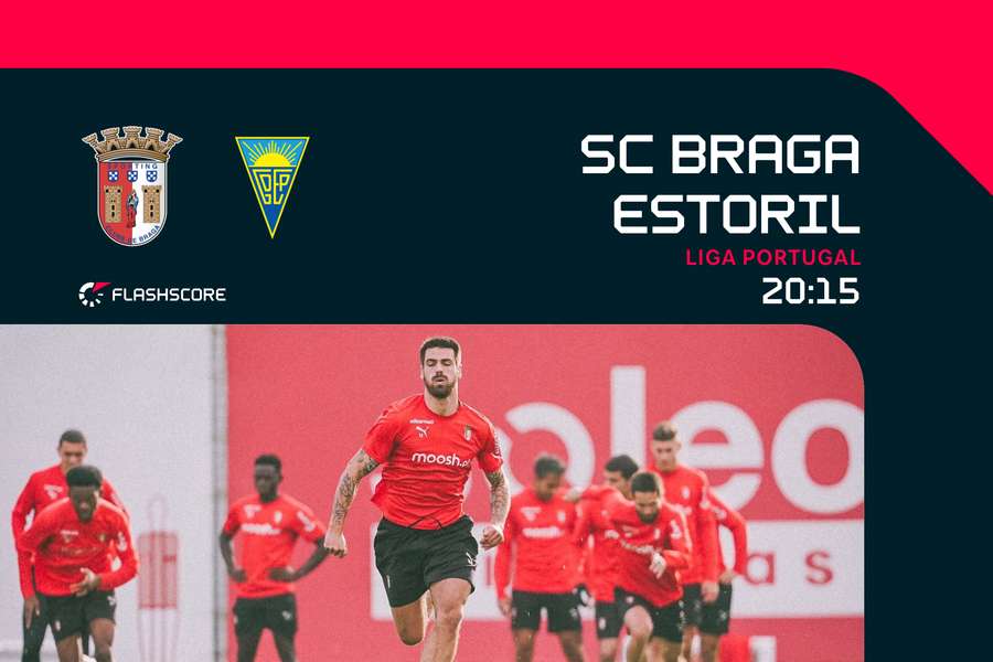 SC Braga recebe Estoril Praia 