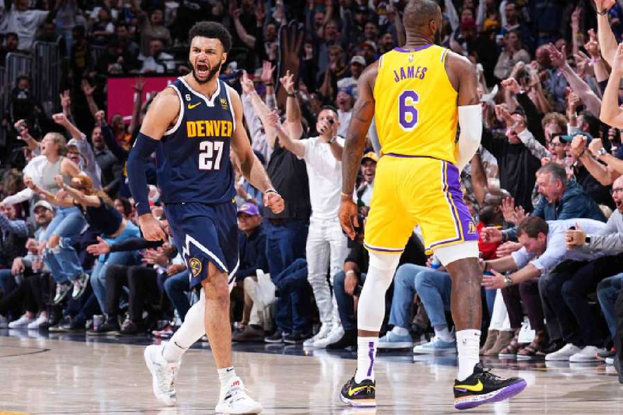 LeBron James não conseguiu parar Jamal Murray