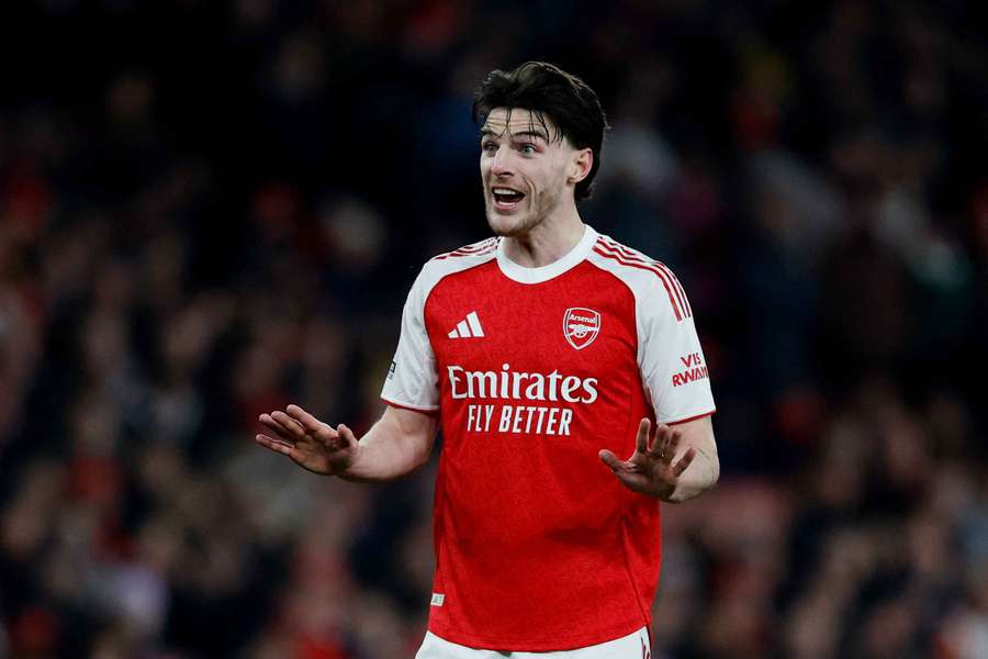 Declan Rice, médio do Arsenal