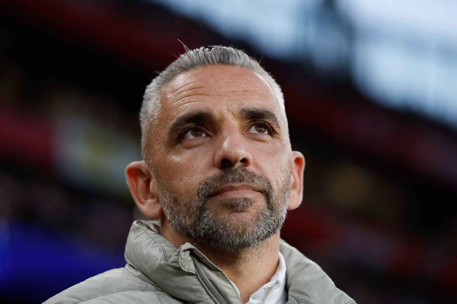 Rui Borges, treinador do Sporting