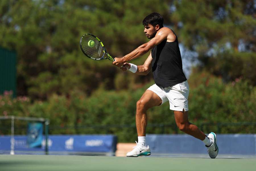 Carlos Alcaraz, uno dei favoriti agli Us Open