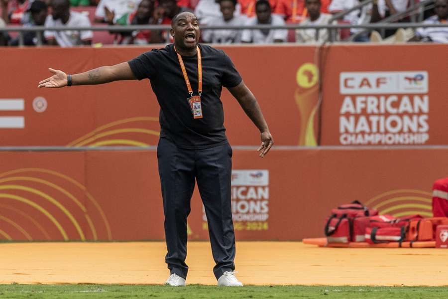 Kenya coach Benni McCarthy is the record goalscorer for South Africa