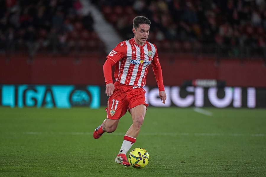 Ajax, Benfica tracking Almeria midfielder Arribas Ajax, Benfica tracking Almeria midfielder Arribas