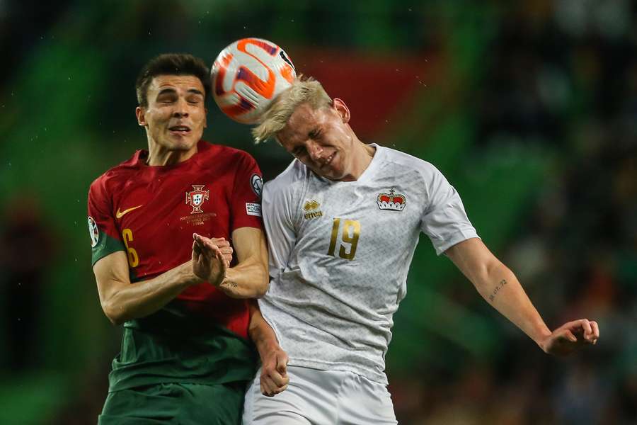 João Palhinha foi titular diante do Liechtenstein