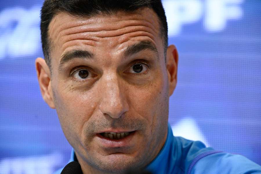 Scaloni disse estar orgulhoso do jogo que os jogadores fizeram