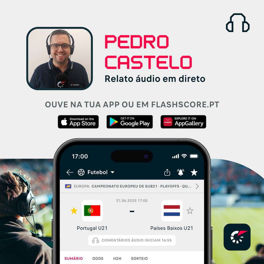 Siga o relato no site ou na aplicação