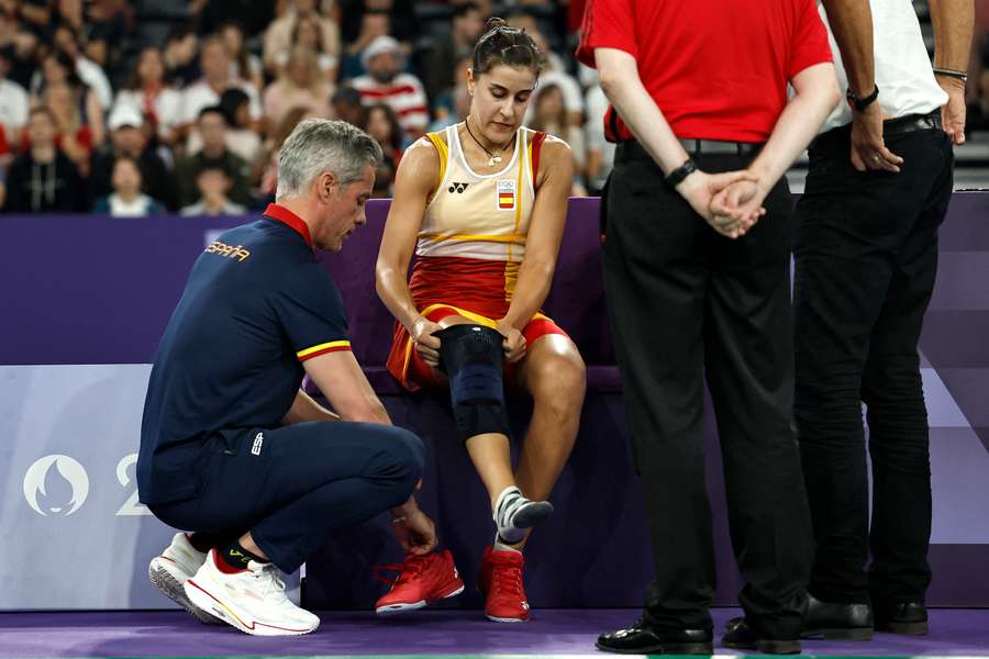 Carolina Marín, en París 2024.
