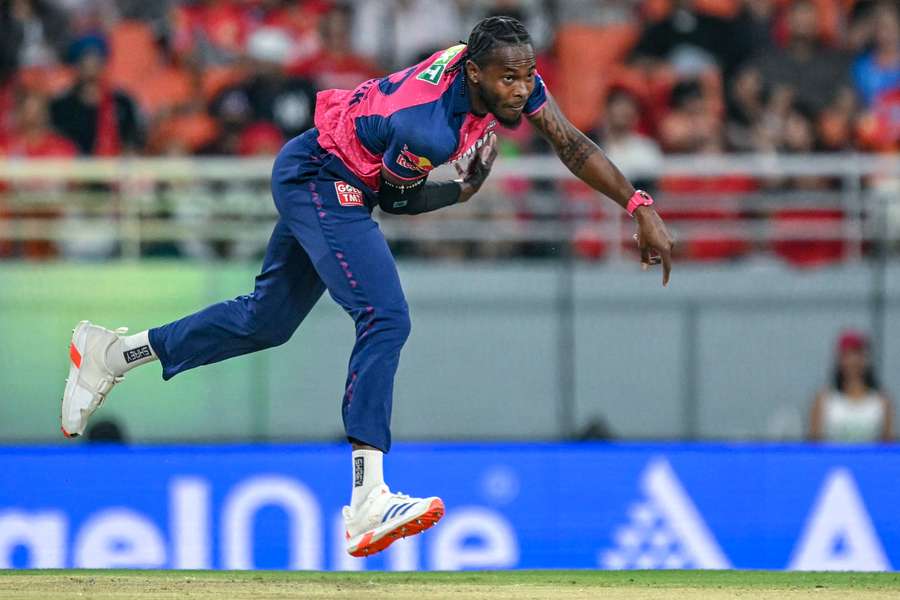 Archer in action in the IPL