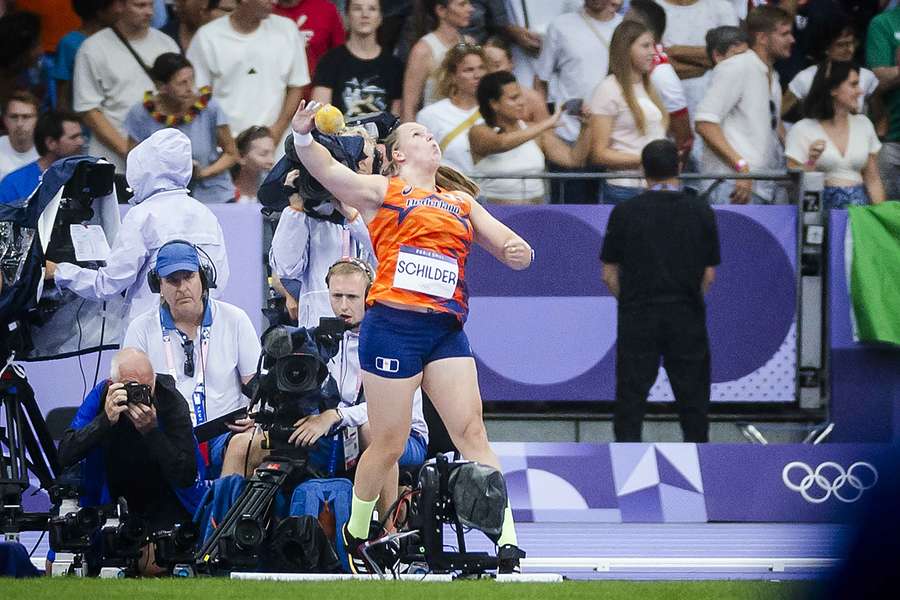 Jessica Schilder heeft geen medaille gewonnen op de Spelen