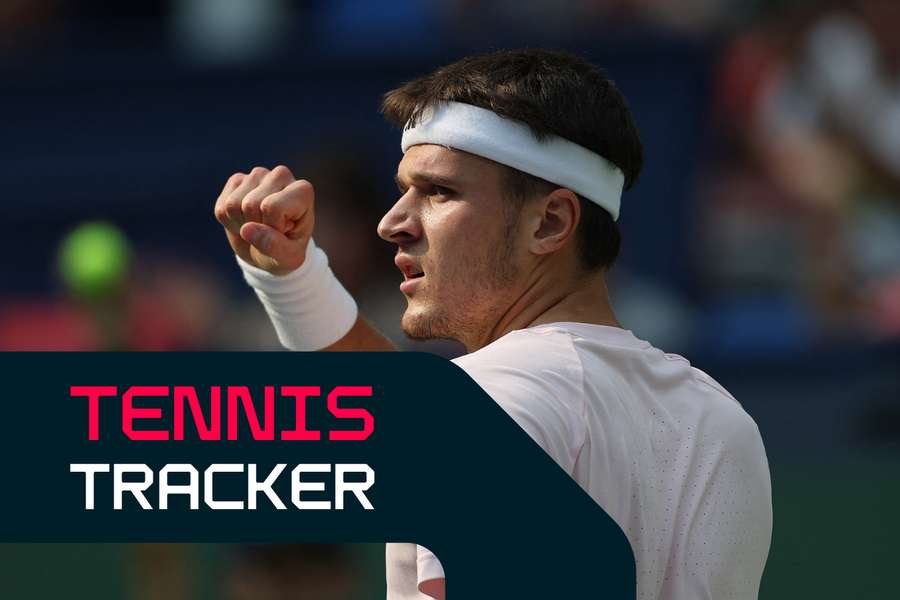 Mensik is in action in Shanghai