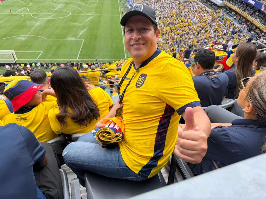 Narvaez acompanhou vitória histórica do Equador
