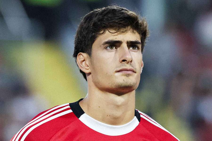 António Silva ao serviço do Benfica