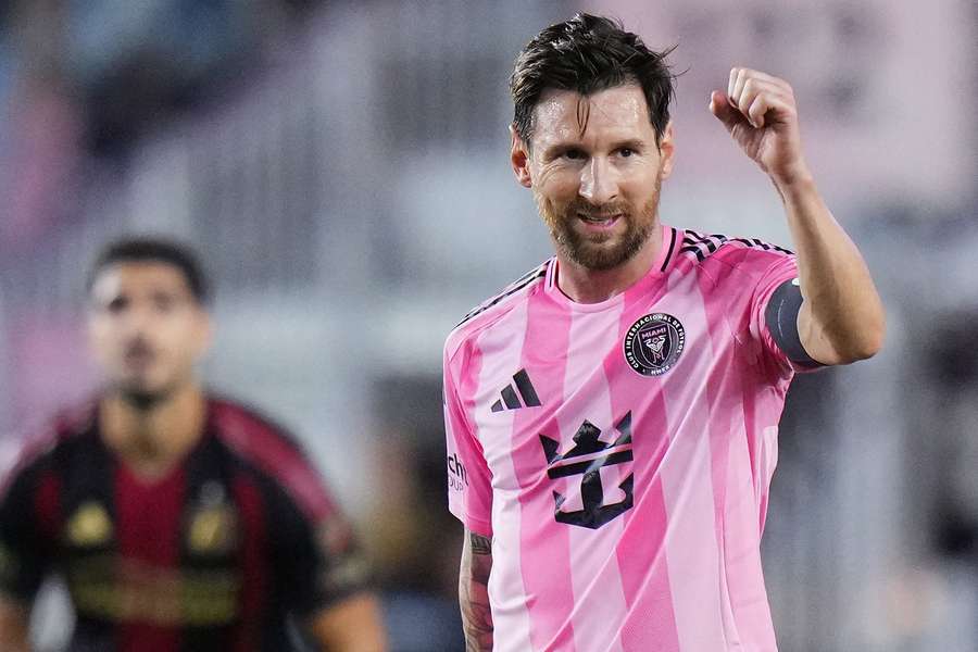 Lionel Messi fez dois gols na vitória do Inter Miami sobre o Atlanta United