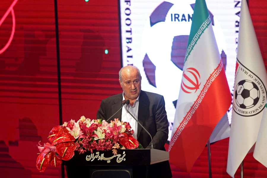 Mehdi Taj, presidente da Federação Iraniana