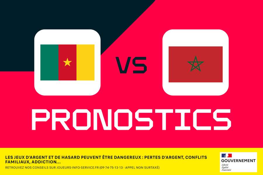 Cameroun - Maroc : Pronostics, meilleurs paris et cotes (Coupe d’Afrique des Nations)