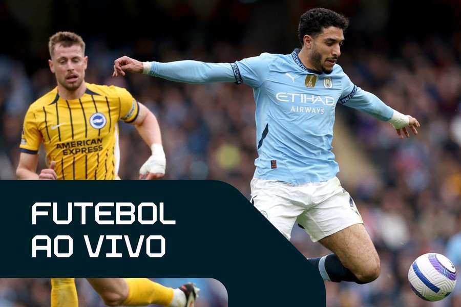 Marmoush em Manchester City x Brighton, pela Premier League