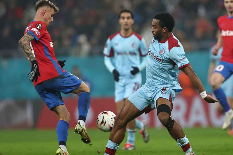 FCSB și Feyenoord, spectacol cu șapte goluri pe Arena Națională