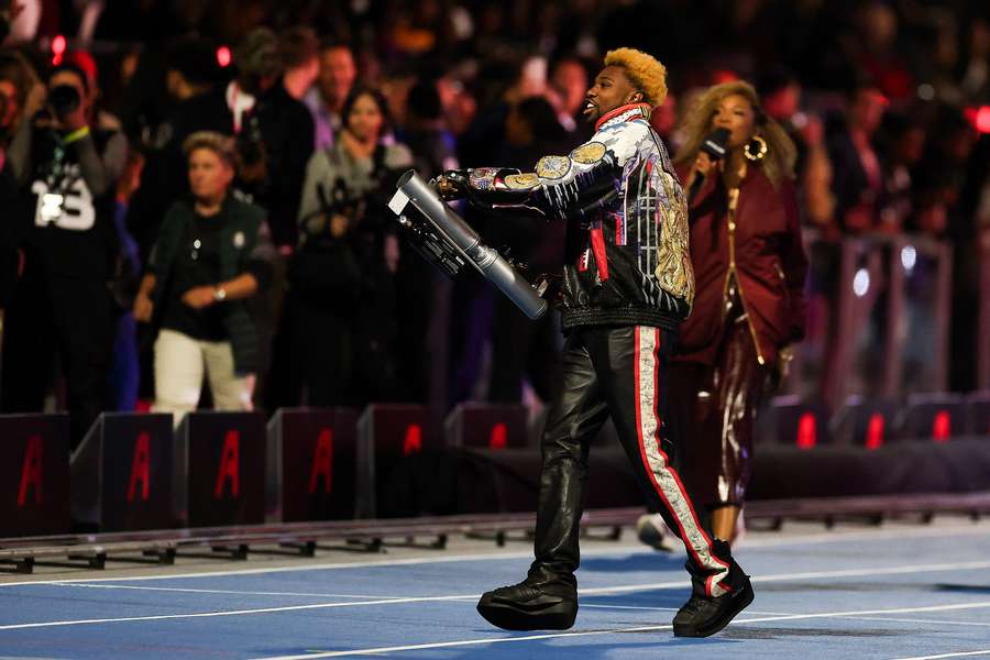 Noah Lyles, en un evento especial