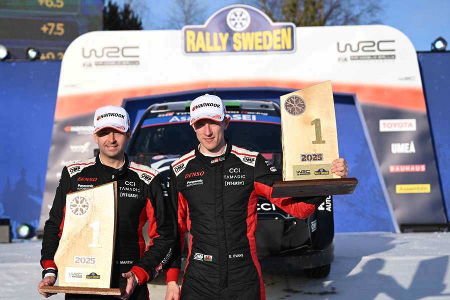 WRC : coup double pour Elfyn Evans en Suède | Flashscore.fr