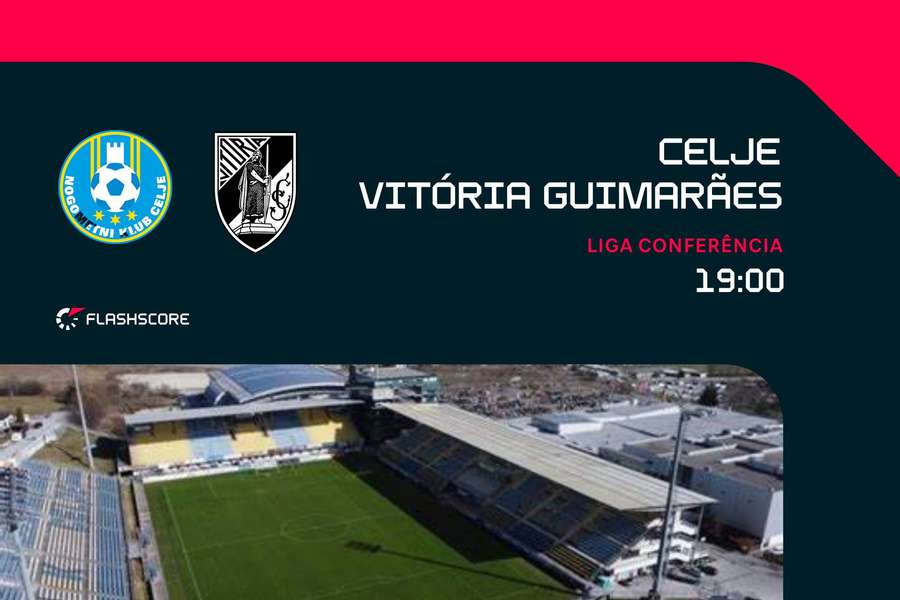 Vitória de Guimarães defronta o Celje, da Eslovénia