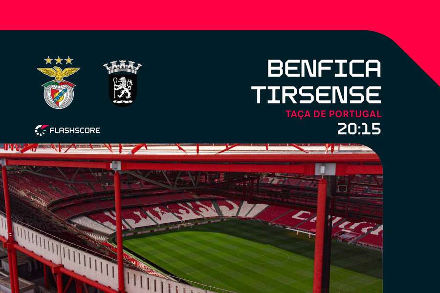 Benfica recebe Tirsense na Luz