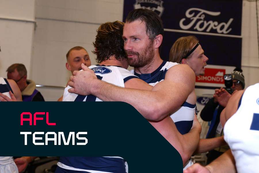 Geelong are without their 375-game veteran on Thursday night. Geelong are without their 375-game veteran on Thursday night.
