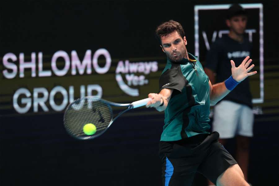 Pablo Andújar, devorado por Djokovic en los octavos del torneo de Tel Aviv (6-0, 6-3)
