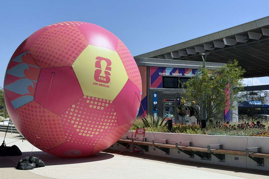 Publicidade ao Mundial em Los Angeles. Publicidade ao Mundial em Los Angeles.