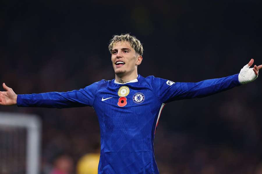 Garnacho em destaque no Chelsea