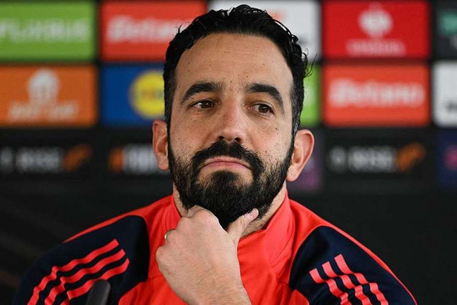 Ruben Amorim, treinador do Manchester United