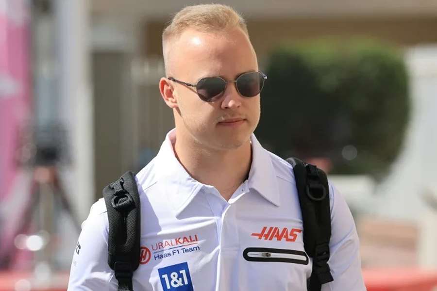 Russian Formula 1 driver Nikita Mazepin