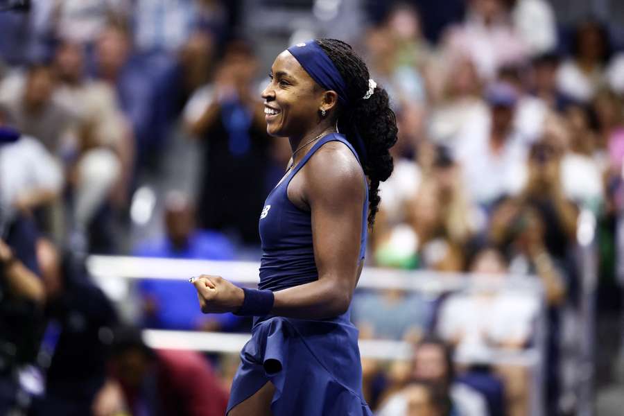 Coco Gauff is through to the US Open quarter-finals once again. Coco Gauff is through to the US Open quarter-finals once again.