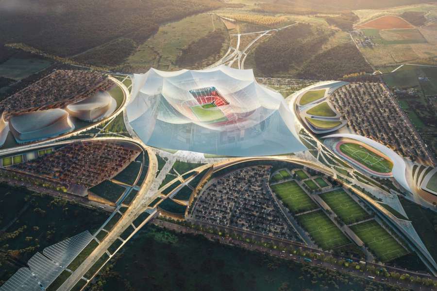 Estádio Hasan II será o maior do mundo Estádio Hasan II será o maior do mundo