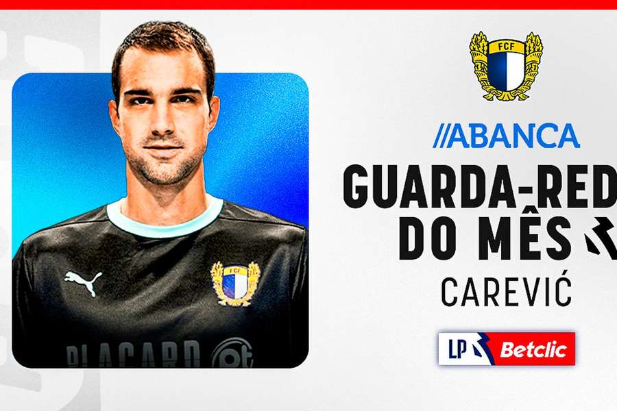 Carevic, guarda-redes do Famalicão
