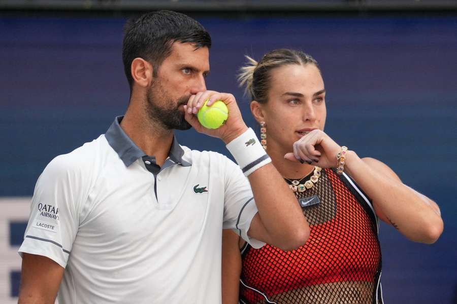 Djokovic și Sabalenka, eliminați la dublu mixt la US Open