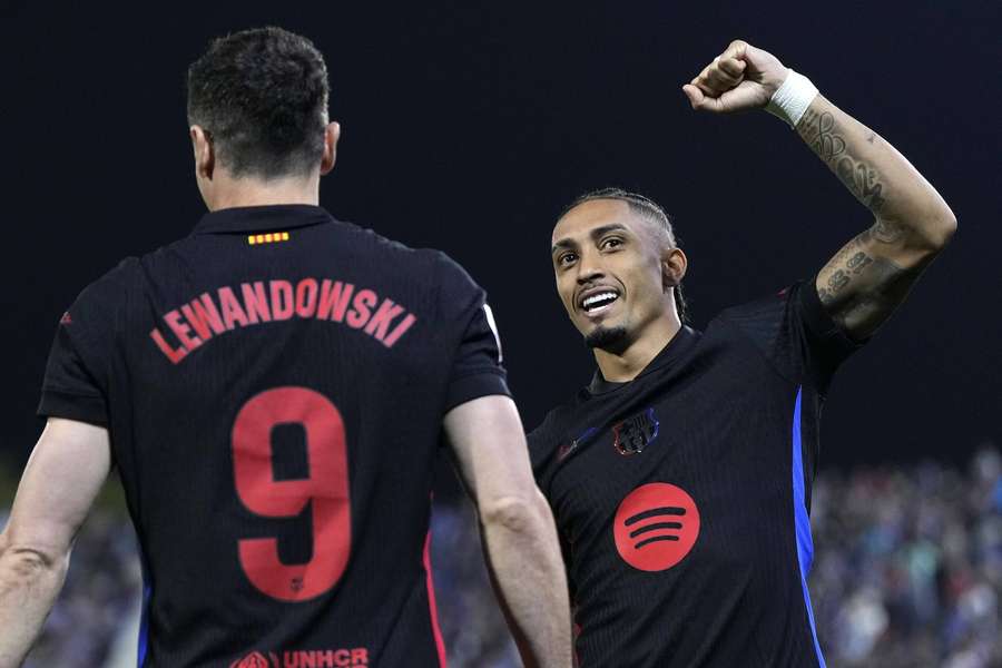 Raphinha é a principal arma do Barcelona na competição