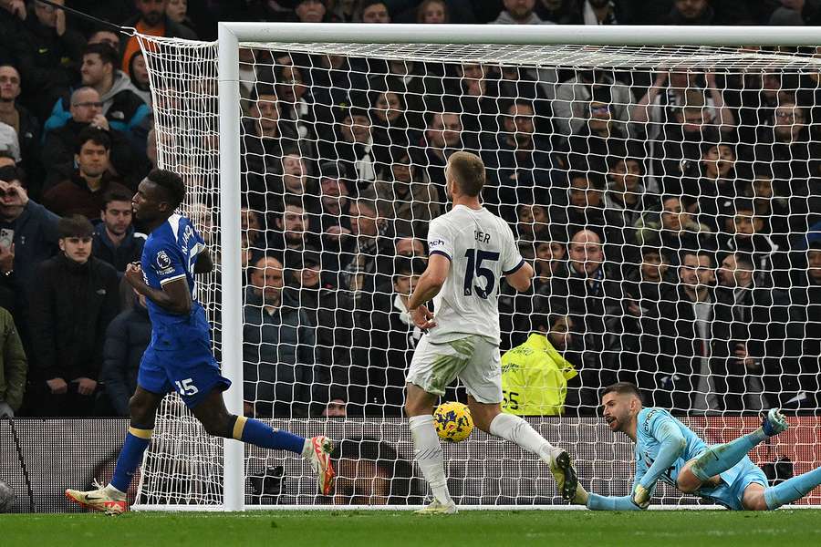 Jackson celebrates his goal