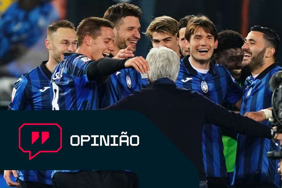 Gasperini e a sua equipa estão a voar alto