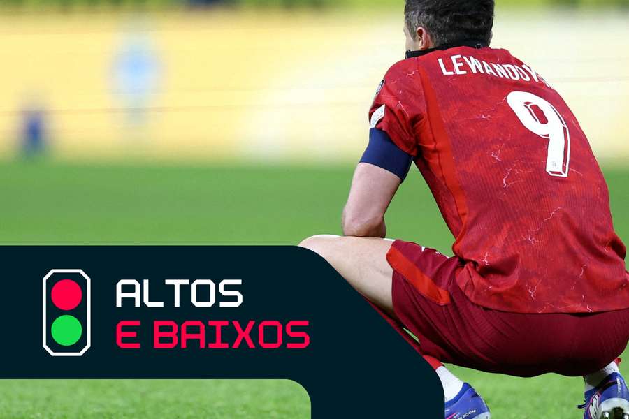 Lewandowski não conseguiu apurar a Polónia