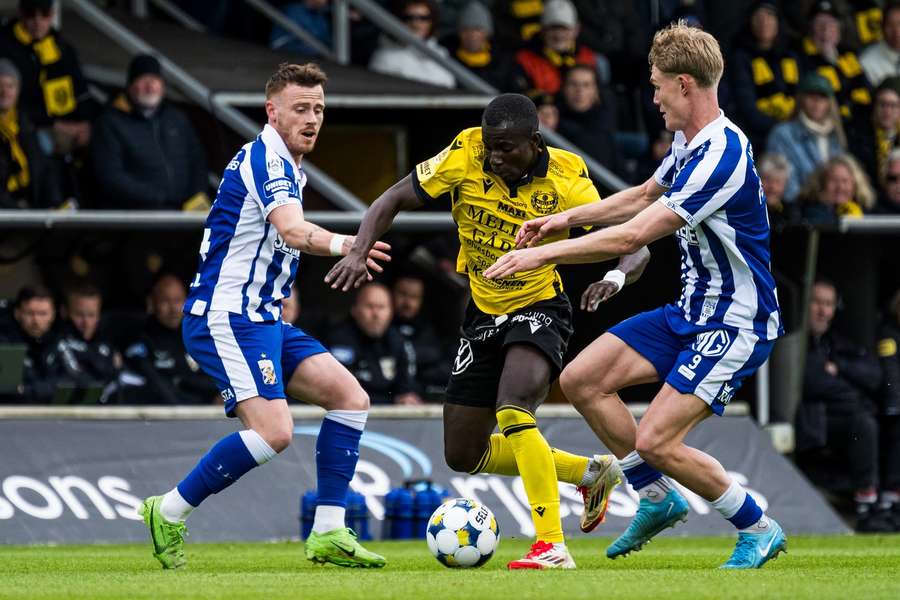 Wolves, Brighton scouts watching Mjallby striker Manneh