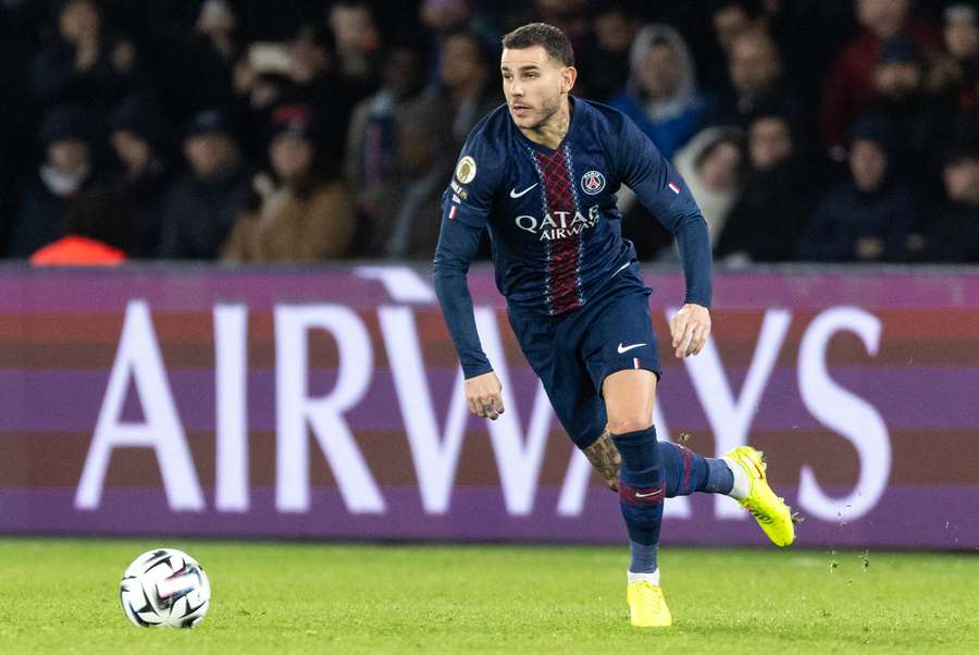 Lucas Hernandez en décembre.