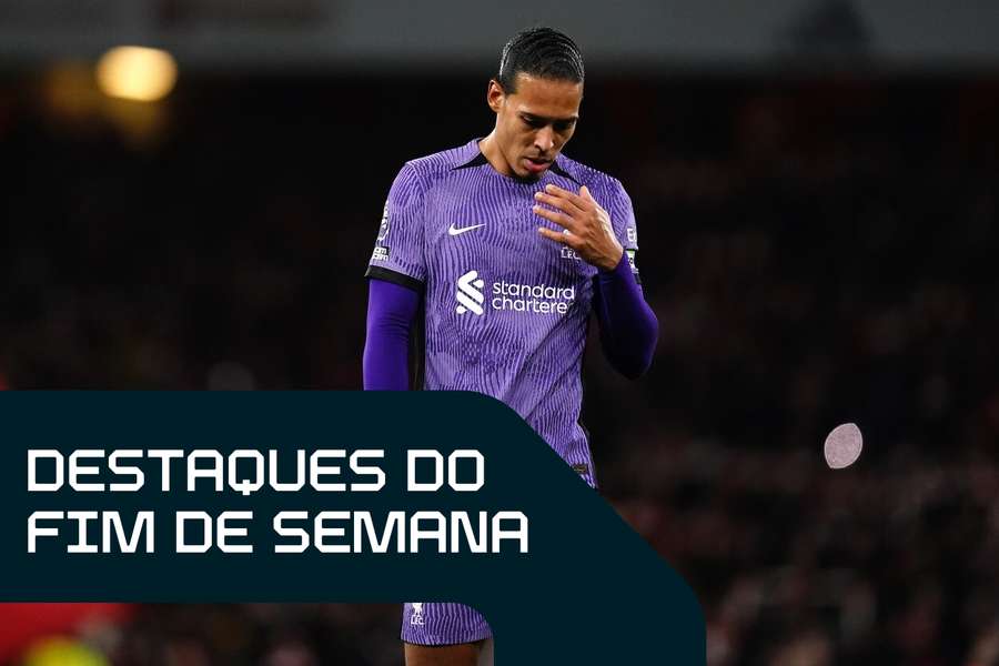 Virgil van Dijk preferia esquecer o jogo com o Arsenal.