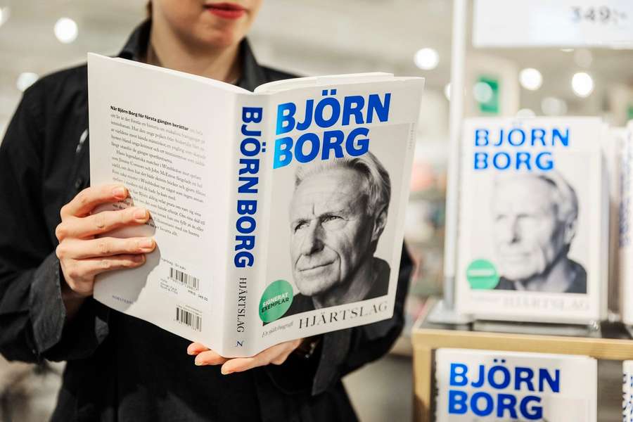 Die Autiobiografie wurde von Borg ist am Donnerstag in Schweden erschienen